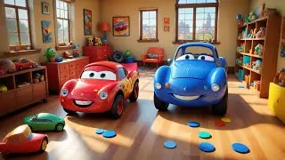 Four Wind-Up Cars Zoom Zoom Zoom | Fast & Fun Counting Song Kids | Nursery Rhymes & Learning Songs