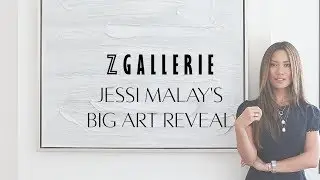 Z Gallerie x Jessi Malay Art Makeover
