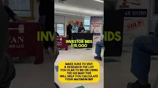 Investor Buys 10 Acres of Land at Tax Foreclosure Auction!