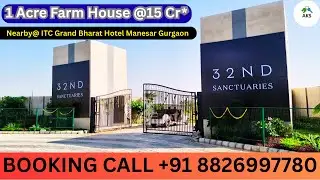 Buy farmhouse The Sanctuaries  by 32nd Manesar near ITC Grand Bharat Hotel for premium lifestyle