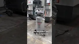 Fortress 26 Gallon Ultra Quiet Air Compressor | Harbor Freight