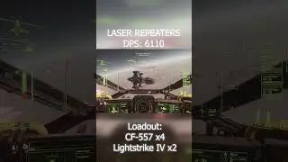 Cannon vs Gatling vs Repeaters #starcitizen