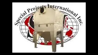Tri-Mer Corporation model W/W-100 high efficiency wet dust collector