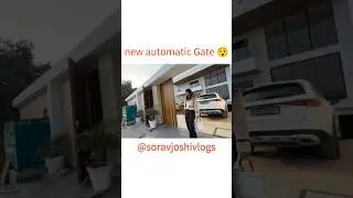 automatic Gate 😯@souravjvlogs #soravjoshivlogs #shorts #vlog