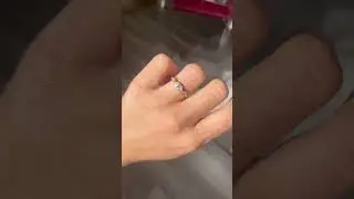 .81ctw Marquise Cut Diamond Trilogy Ring