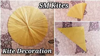 How To Make Circle With Paper. Kite Decoration. Aankh For Kites. ❤SM Kites  ❤