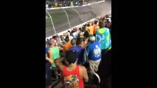 Austin Dillon Crash NASCAR Daytona July 2015 From Grandstands