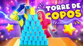 TORRE DE COPOS | BRINCADEIRAS PARA CRIANÇAS | MUNDO DE KABOO