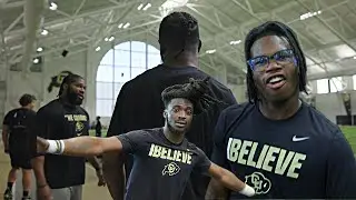 IDK Why Travis Hunter Thinks This Is So Funny: Coach Sapp Has A Gift For Coach Prime