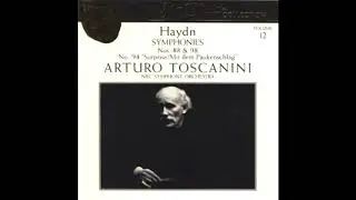 HAYDN: Symphony No. 98 in B flat major / Toscanini · NBC Symphony Orchestra