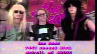 MOTLEY CRUE ON THE BEAT  DETROIT,MI 1984   NEIL  & SIXX
