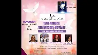 I'm Surrounded Because I Surrendered / ATM Anniversary/ Minister Sebrena Woods/ 111925