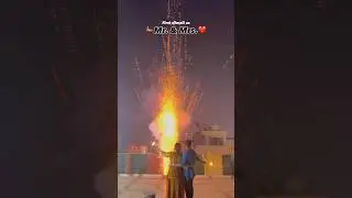 Diwali with husband 💫 #diwali #shorts #couple