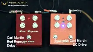 Carl martin - Red Repeat Delay /w DC Drive