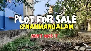 Cmda Approved plot for sale at Nanmangalam