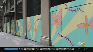 Coronavirus Update: Business Improvement Group Uses Art To Bring Joy To Meatpacking District