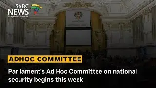 Parliament's Ad Hoc Committee on national security begins this week