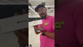 Brand new Apple Watch for $12! Super Deal! #shopping #binstore #sale #viral