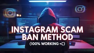 Instagram new ban method [ scam ban method 😎🚀 ] Ban any account with this method ✅ 100% working ! 