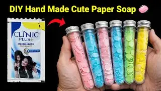 Homemade paper soap making kit/homemade paper soap/How to make paper soap/paper soap making/#soap