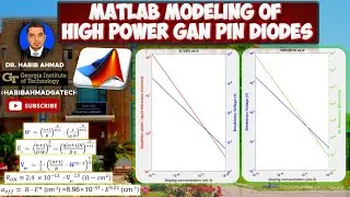 MATLAB Modeling of High Power GaN PIN Diodes 🔋 | GaN Diode Breakdown Voltage Simulation 🧑&zwj;💻🧬📈