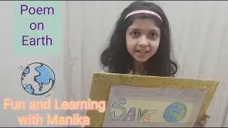 Earth day poem in Hindi | Tips to keep Earth clean by Manika