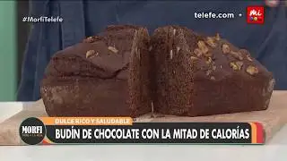 Budín de chocolate con a mitad de calorías - Morfi