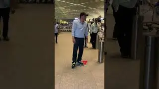 One of The Best Indian Cricket Team Captain Mohammed Azharuddin Spotted at Airport After a While