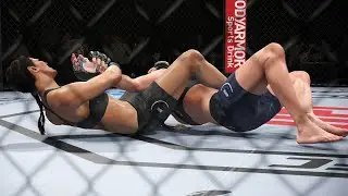 UFC 255 - Katlyn Chookagian vs Cynthia Calvillo Full Fight Highlights | UFC 4