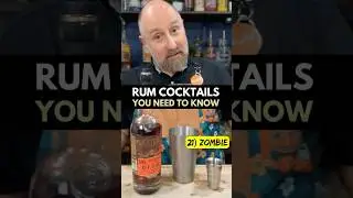 How to make a ZOMBIE - Rum Cocktails YOU need to know pt21