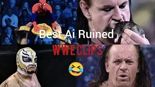 &ldquo;WWE Funny AI Clips 😂 | Best WWE Moments in AI Edit&rdquo;. #trending #wwe #undertaker #reymysterio 