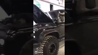 Baddest 6x6 in the world. Custom 6x6 Defender