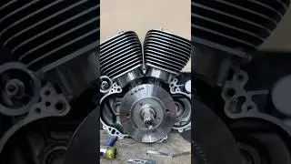Milwaukee Eight 131ci build dry assembly ✅ Pre Checks Harley Davidson Low Rider ST #sfcustomcycles