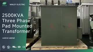 2500 kVA Pad Mounted Three-Phase Oil-Immersed Distribution Transformer 34.5KV ANSI IEEE Standards
