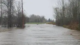 Whatcom county flood 2021 (off Lange Rd)