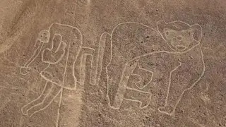 Nahe Nazca-Linien in Peru: Arch&auml;ologen filmen neue W&uuml;stenbilder | DER SPIEGEL