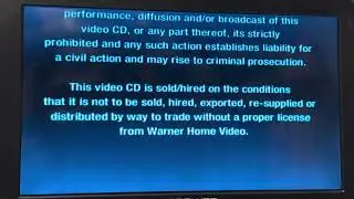 Opening to Road House (1989) 1998 Singaporean VCD