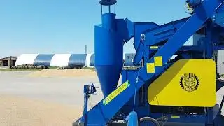 mobile grain cleaning machine OBC-25 - fast grain cleaning