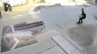 Pedro Barros, Omar Hassan, Josh Borden @ Chicken's - Independent Trucks