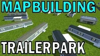 Farming Simulator 17 - Map Building - Mobile Home Trailer Park