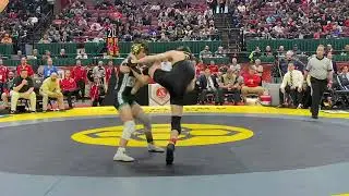 2023 D1 120 lbs Final Marcus Blaze, Perrysburg vs Micah Medina, Clay