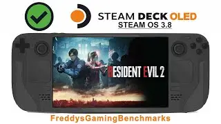 Resident Evil 2 (2019) on Steam Deck OLED with Steam OS 3.8