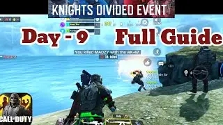 Cod Mobile Knights Divided Event Day - 9 Tips & Tricks | Knights Divided Event Codm.