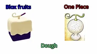 Blox fruits vs One piece devil fruit physical appearance