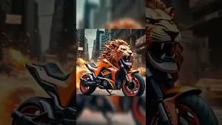 incredible KTM bike fusion with other vehicles and animal#viralvideo #fusion#hybrids