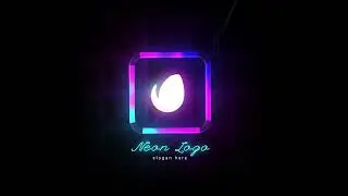 Neon Logo Reveal ID#80