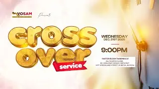CROSSOVER SERVICE 2025 - 31ST DECEMBER 2025