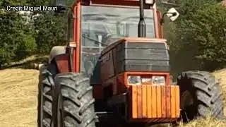 Fiat Winner 120 with Baler &ndash; Classic Performance Still Unmatched! 🚜✨