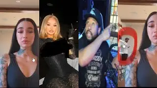 MVB! Akademiks reacts to Bhad Bhabie exposing her BD Levaughn for linking up w Alabama Barker!