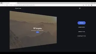 3D Navigation Bar Using HTML, CSS & JS | CSS Animation